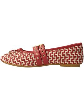 Bailarina mujer Elvio Zanon rojo-blanco