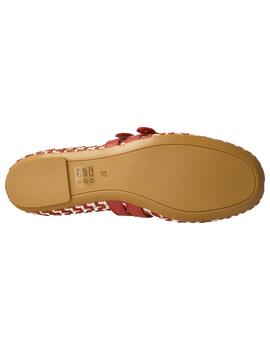 Bailarina mujer Elvio Zanon rojo-blanco