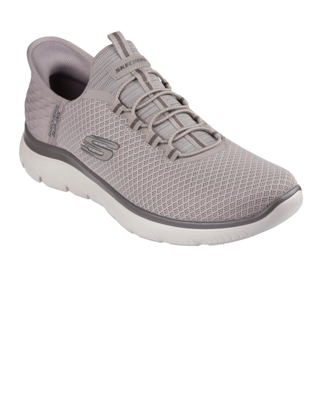Deportivo hombre Skechers Summits gris