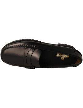 Mocasín unisex Sebago Dan Lug negro
