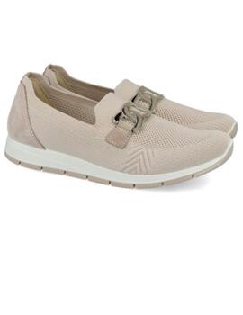 Mocasín mujer Imac crema