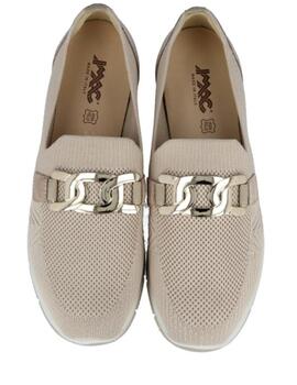 Mocasín mujer Imac crema