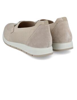 Mocasín mujer Imac crema