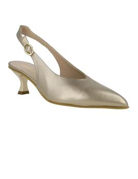 Zapato mujer Pedro Miralles dorado
