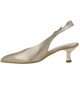 Zapato mujer Pedro Miralles dorado