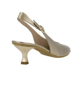 Zapato mujer Pedro Miralles dorado