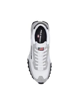 Deportivo hombre Ralph Lauren gris-blanco