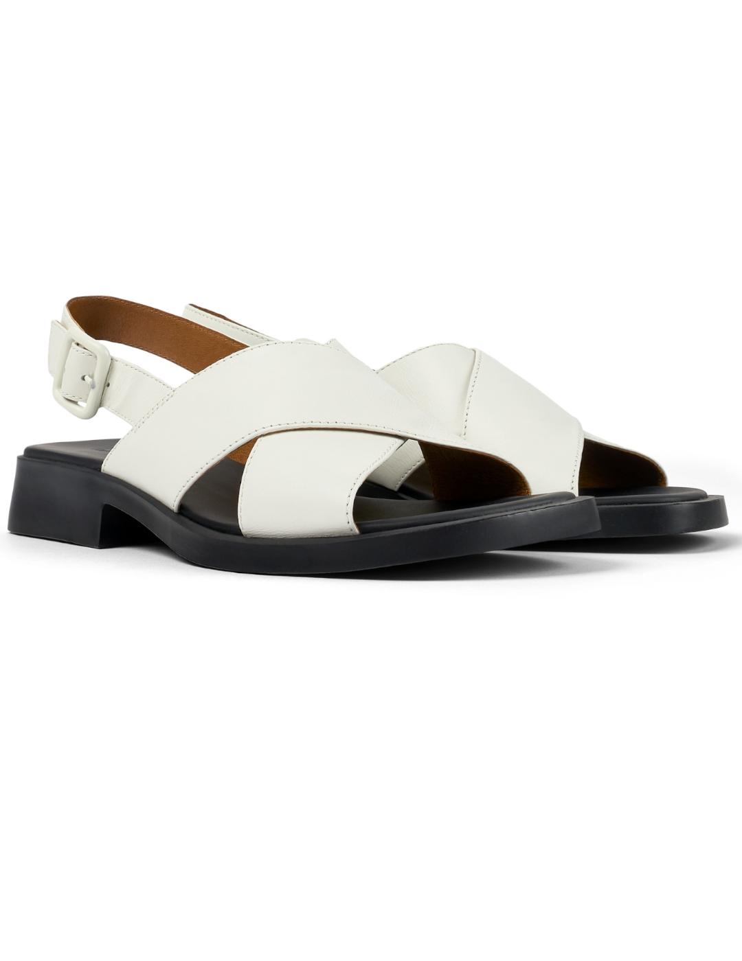 Sandalia mujer Camper Dana blanca