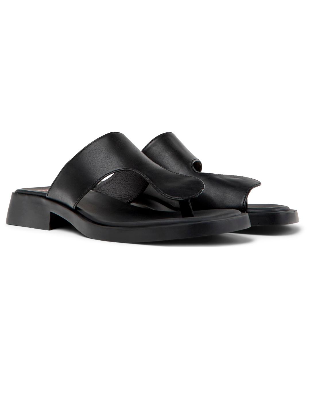 Sandalia mujer Camper TWS negra