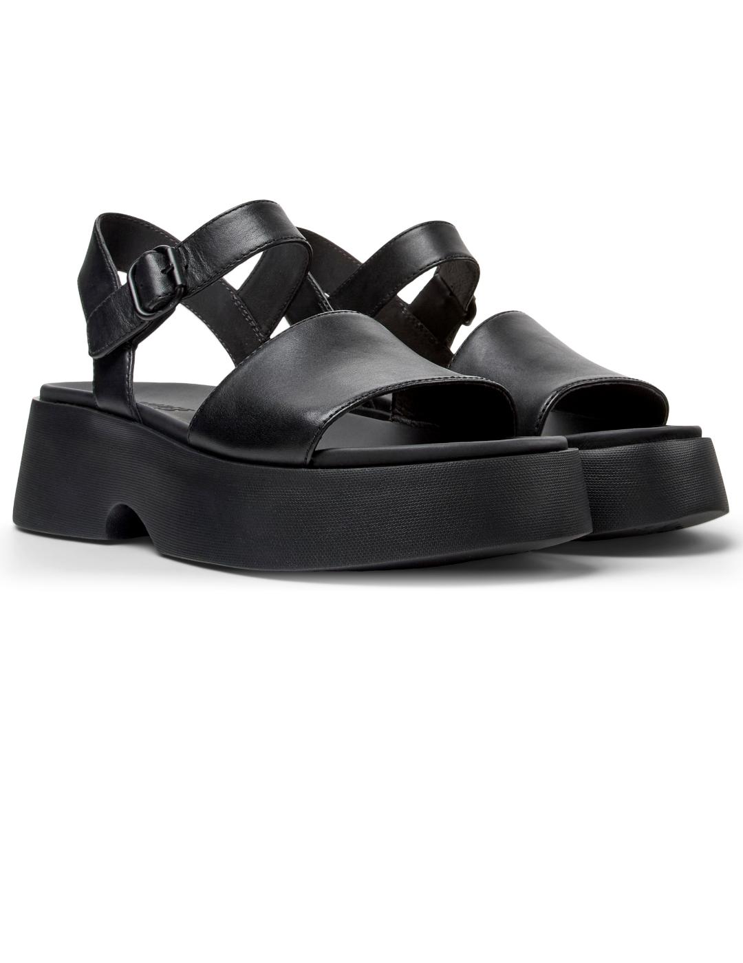 Sandalia mujer Camper Tasha negra