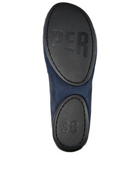 Mocasín mujer Camper Right azul