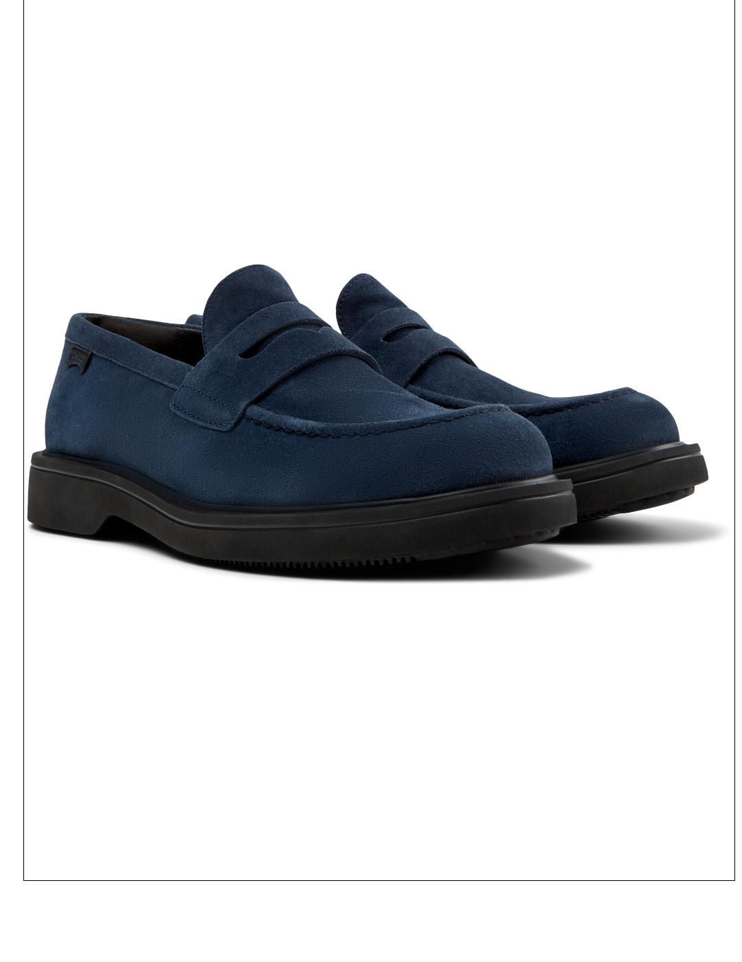 Mocasín hombre Camper Norman azul