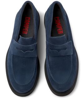 Mocasín hombre Camper Norman azul