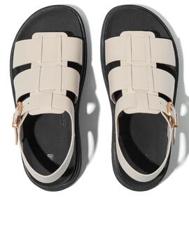 Sandalia mujer Fitflop beige