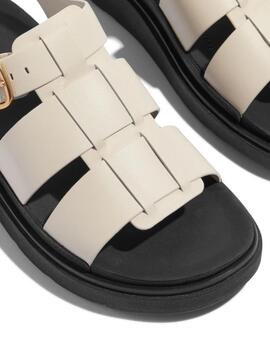 Sandalia mujer Fitflop beige