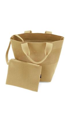 Bolso Ecoalf Ocean Tika Mini Bucket mostaza