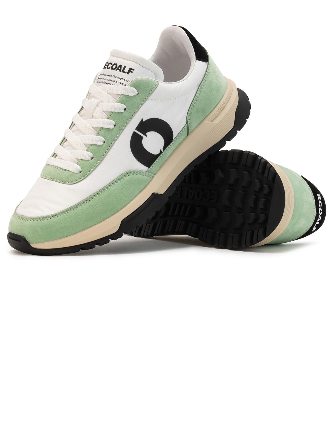 Deportivo mujer Ecoalf Ventura bco-verde