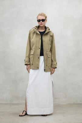 Chaqueta mujer Ecoalf Tabur verde