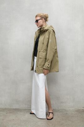Chaqueta mujer Ecoalf Tabur verde