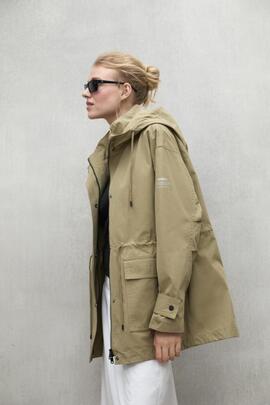 Chaqueta mujer Ecoalf Tabur verde