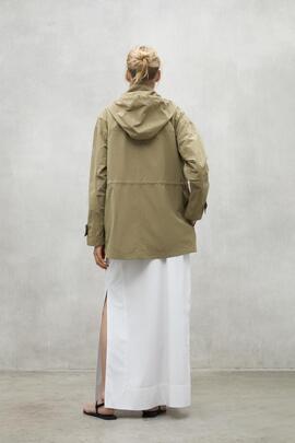 Chaqueta mujer Ecoalf Tabur verde