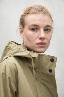 Chaqueta mujer Ecoalf Tabur verde