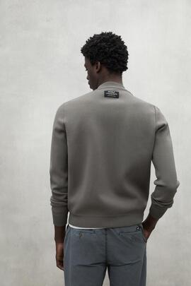 Cazadora hombre Ecoalf Kobus gris