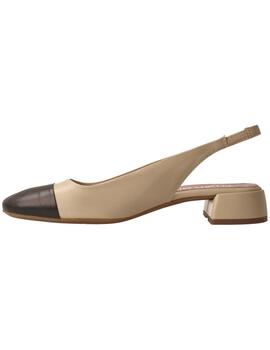 Zapato mujer Pedro Miralles beige-negro