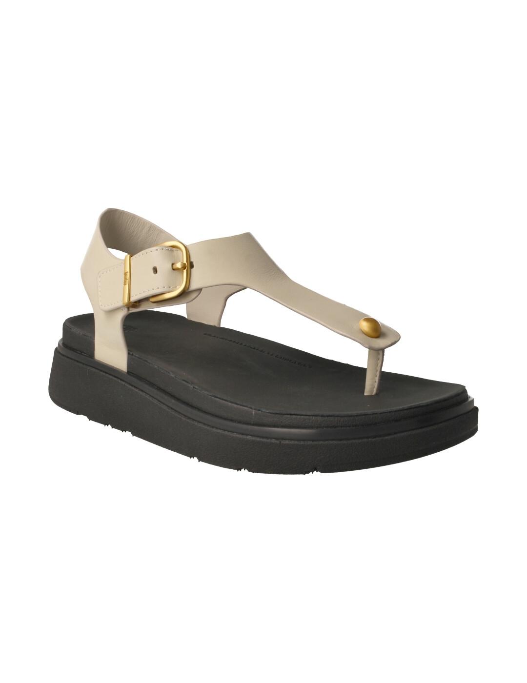 Sandalia mujer Fitflop beige