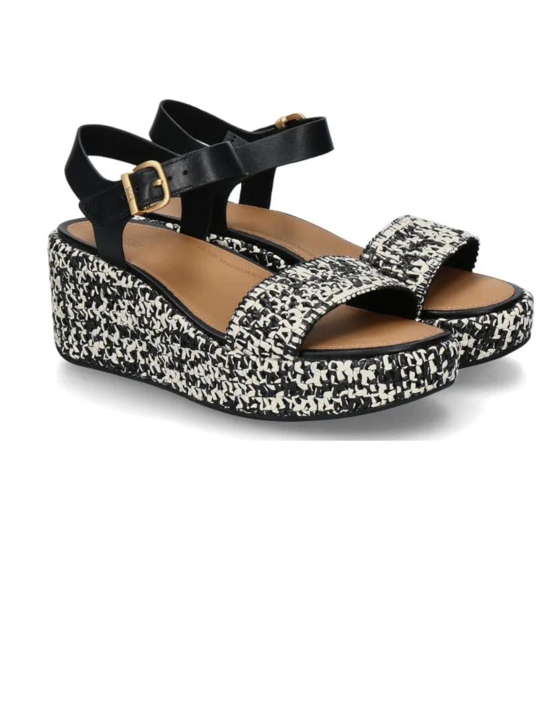 Sandalia mujer Fitflop negra