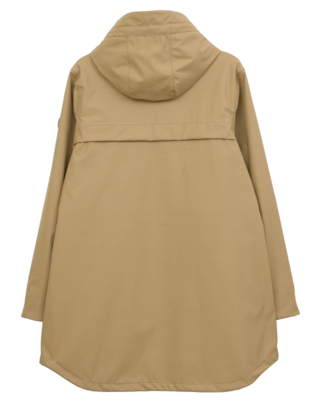 Chubasquero mujer Tantä Snow beige
