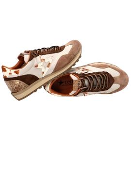 Deportivo mujer Cetti beige-marrón