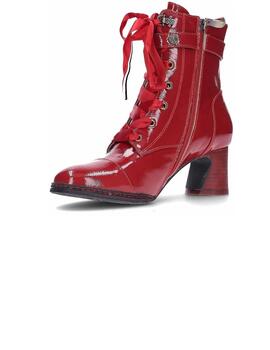 Botín mujer Laura Vita Incao rojo