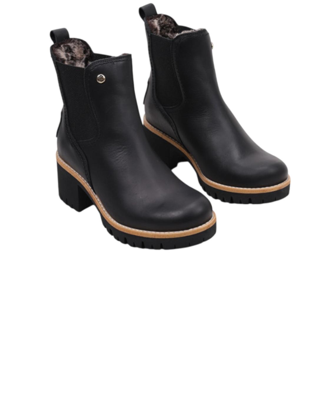 Botín mujer Waterproof Panama Jack Pia Trav negro
