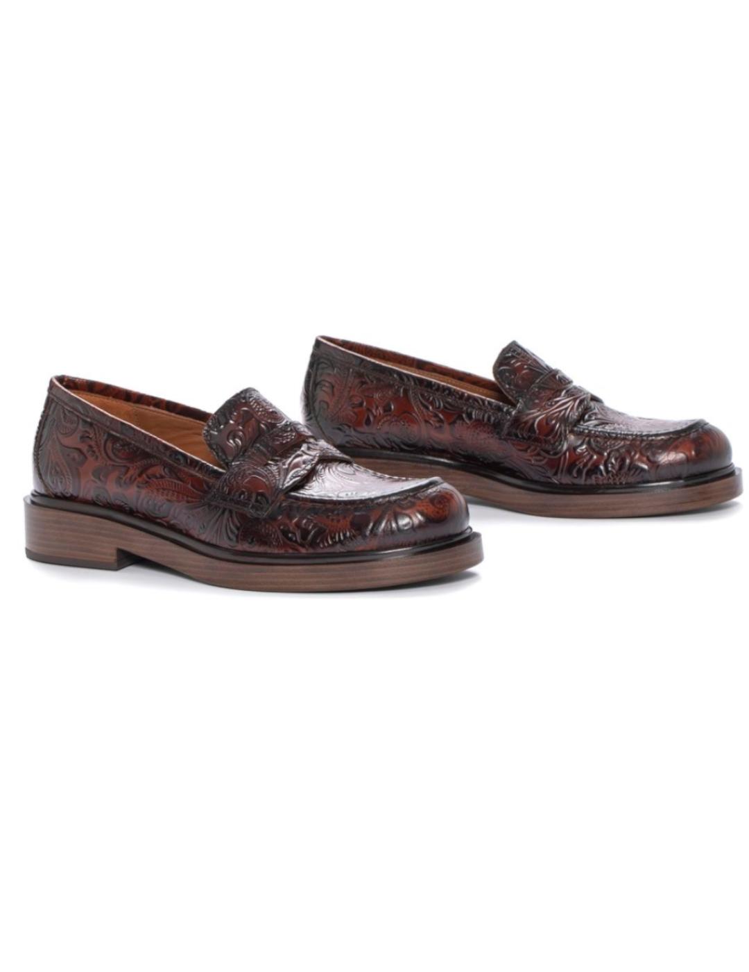 Mocasín mujer Pons Quintana Seline marrón