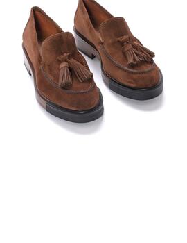 Mocasín mujer Pons Quintana Gianna marrón