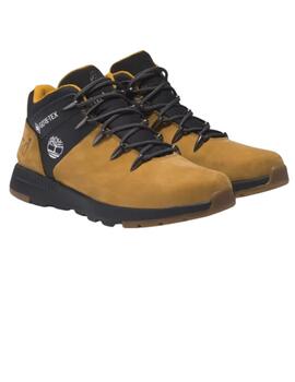 Botín hombre Gore-Tex Timberland Sprint mostaza