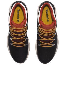 Botín hombre Waterproof Timberland Sprint negro-ro