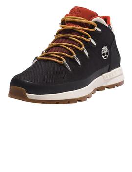Botín hombre Waterproof Timberland Sprint negro-ro