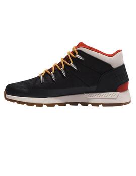 Botín hombre Waterproof Timberland Sprint negro-ro