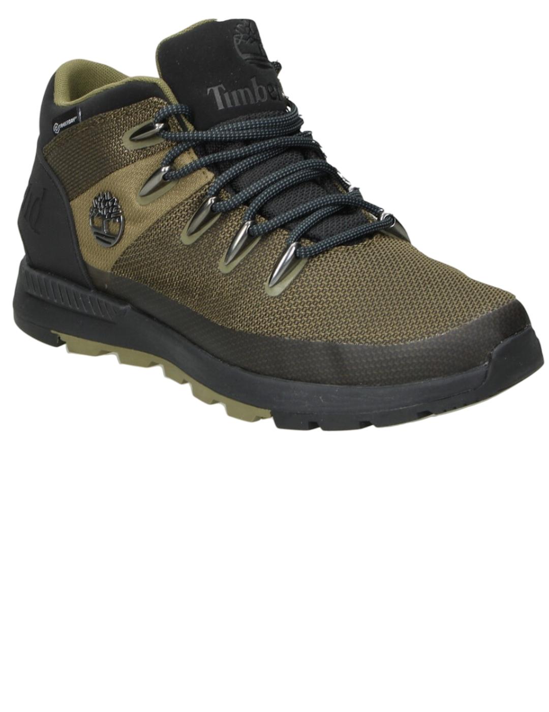 Botín hombre Waterproof Timberland Sprint verde