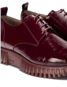 Zapato mujer Wonders burdeos