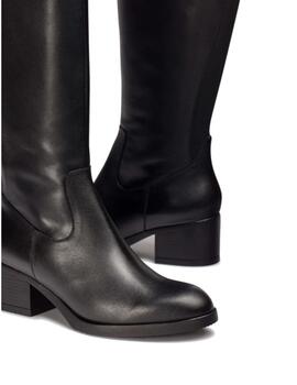 Bota mujer Wonders negra