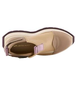 Botín mujer United Nude Roko beige