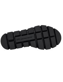 Botín mujer United Nude Grip negro-verde