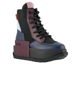 Botín mujer United Nude roko floral azul