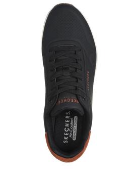 Deportivo hombre Skechers Uno negro