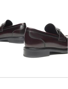 Mocasín mujer Nero Giardini burdeos