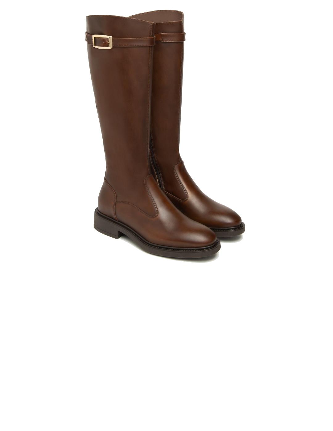 Bota mujer Nero Giardini marrón