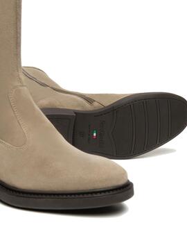 Bota mujer Nero Giardini beige